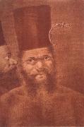 unknow artist Man of New Caledonia oil painting on canvas